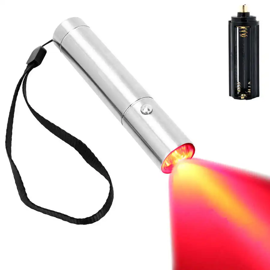 Stainless Mini Red LED Infrared Light Therapy Device Pain Relieve 850nm LED Therapy Pen Wrinkle Removal Treatment Beauty Health
Stainless Mini Red LED Infrared Light Therapy Device Pain Relieve 850nm LED Therapy Pen Wrinkle Removal Treatment Beauty Health