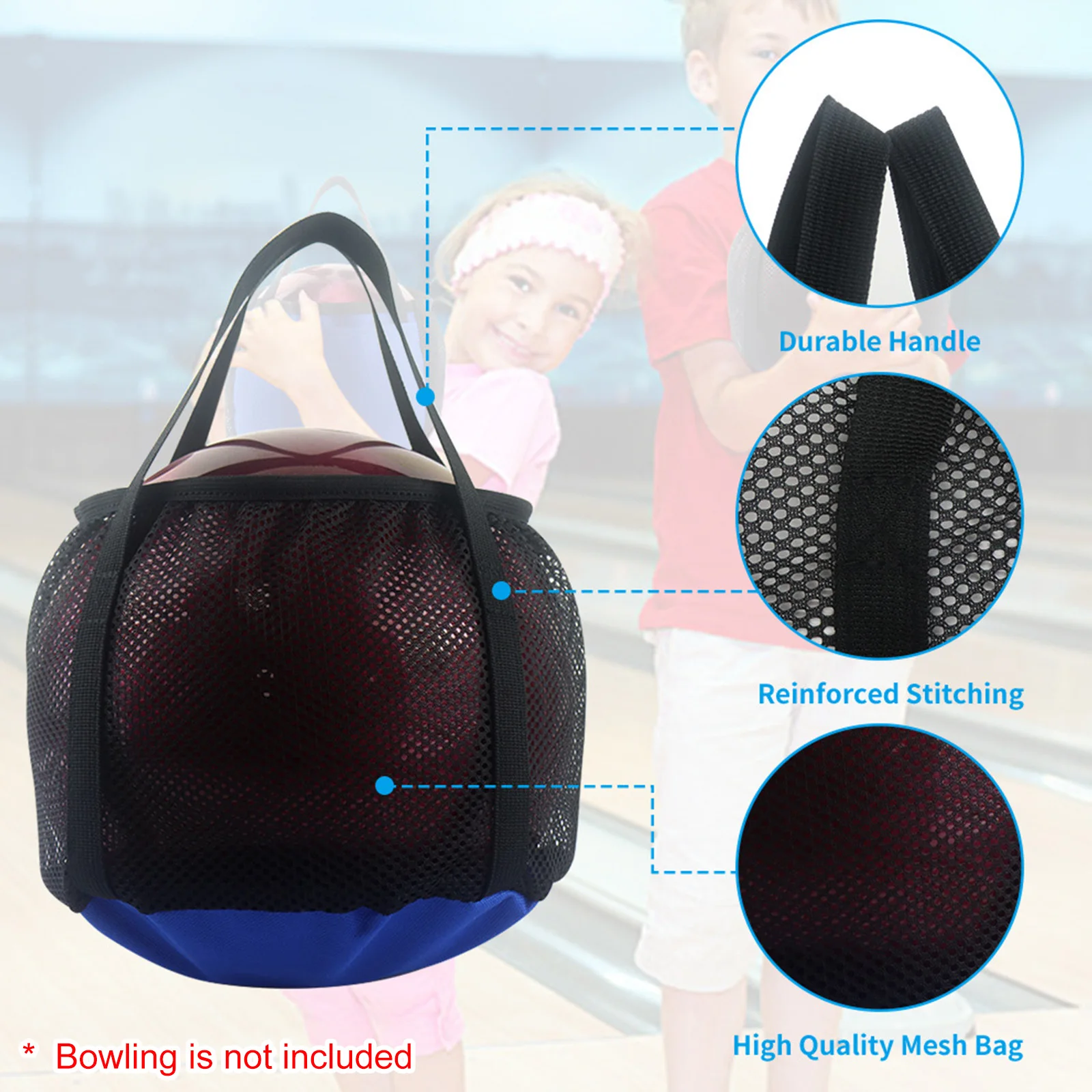 Bowling Bag Bowling Tote Bag 1pcs 20*16.5cm 600D Oxford Cloth New To Store Bowling Balls Features Mesh Pockets
Bowling Bag Bowling Tote Bag 1pcs 20*16.5cm 600D Oxford Cloth New To Store Bowling Balls Features Mesh Pockets