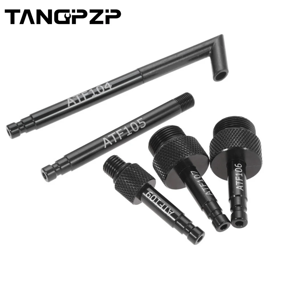5Pcs VAS6262 1 ATF Automatic Transmission Fluid Oil Filler Adapters Connector VAS6262 2 for VW AISIN 09G 01J CVT Transmission
5Pcs VAS6262 1 ATF Automatic Transmission Fluid Oil Filler Adapters Connector VAS6262 2 for VW AISIN 09G 01J CVT Transmission