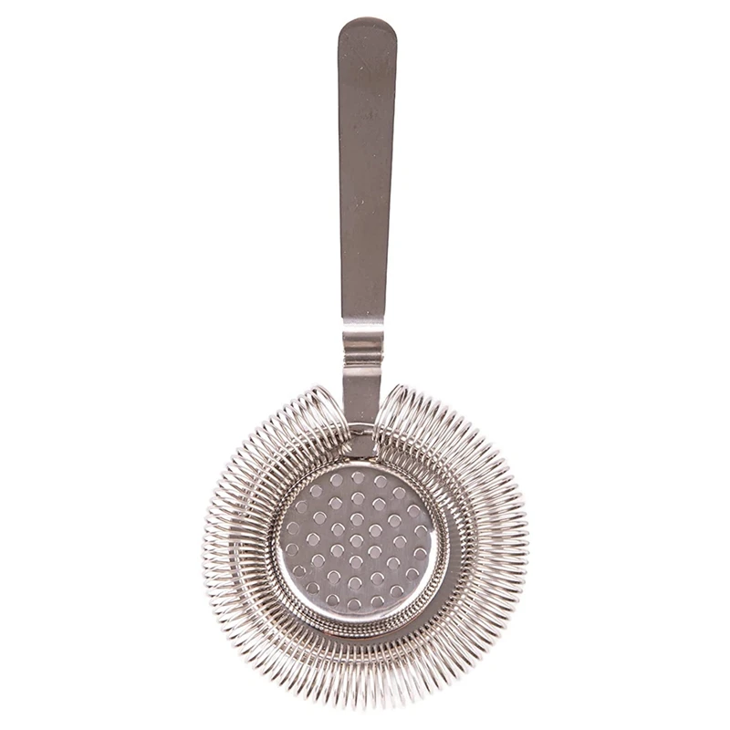Cocktail Strainer Stainless Steel Bar Strainer Fits All Shakers High Quality Bar Accessories
Cocktail Strainer Stainless Steel Bar Strainer Fits All Shakers High Quality Bar Accessories