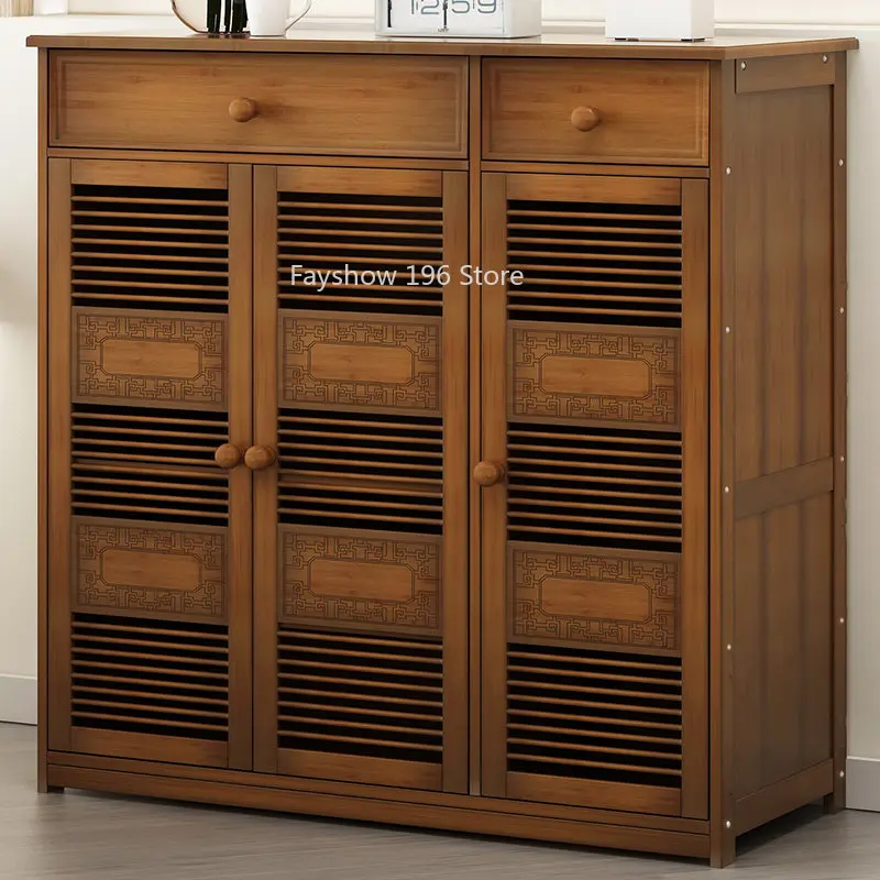 Stand Cabinet Shoe Rack Storage Organizer Wood Shoes Cabinet Closet Armable Entryway Shelf Caja zapatos Bamboo Furniture XG022
Stand Cabinet Shoe Rack Storage Organizer Wood Shoes Cabinet Closet Armable Entryway Shelf Caja zapatos Bamboo Furniture XG022