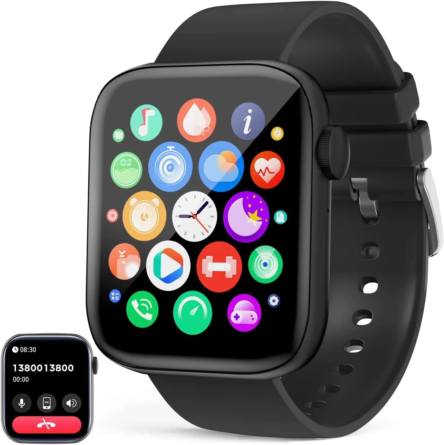 Smart watch for Android mobile phone iPhone compatible IP68 waterproof smart watch Touch screen fitness tracker Fitness watch
Smart watch for Android mobile phone iPhone compatible IP68 waterproof smart watch Touch screen fitness tracker Fitness watch
