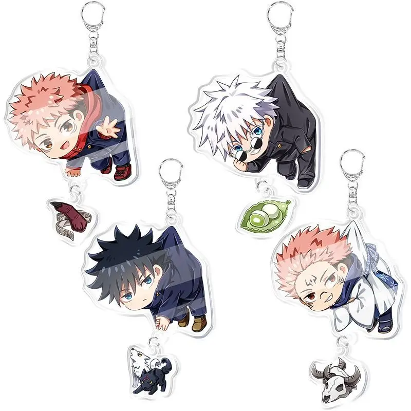 Anime Jujutsu Kaisen Acrylic Keychain Gojo Satoru Itadori Yuji Ryomen Sukuna Pendant Keyring Collections
Anime Jujutsu Kaisen Acrylic Keychain Gojo Satoru Itadori Yuji Ryomen Sukuna Pendant Keyring Collections