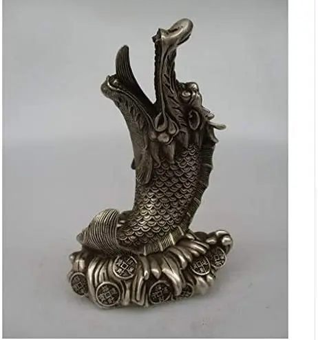 ZAMTAC Christmas Decorations for Home+ Collectible Decorated Old Handwork Tibet Silver Carved Dragonhead Statue/Sculpture
ZAMTAC Christmas Decorations for Home+ Collectible Decorated Old Handwork Tibet Silver Carved Dragonhead Statue/Sculpture