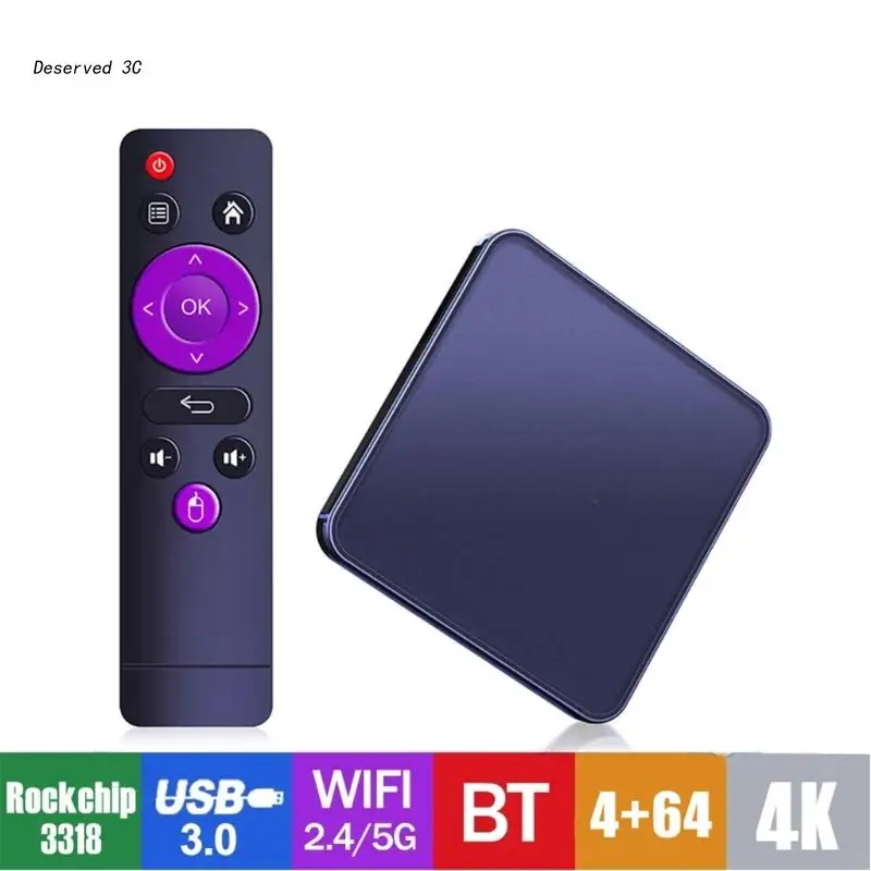 R9CB H96MAX TV Box 16G 64GB 32G Dual Wifi 2.4G Bluetooth-compatible Media Player
R9CB H96MAX TV Box 16G 64GB 32G Dual Wifi 2.4G Bluetooth-compatible Media Player