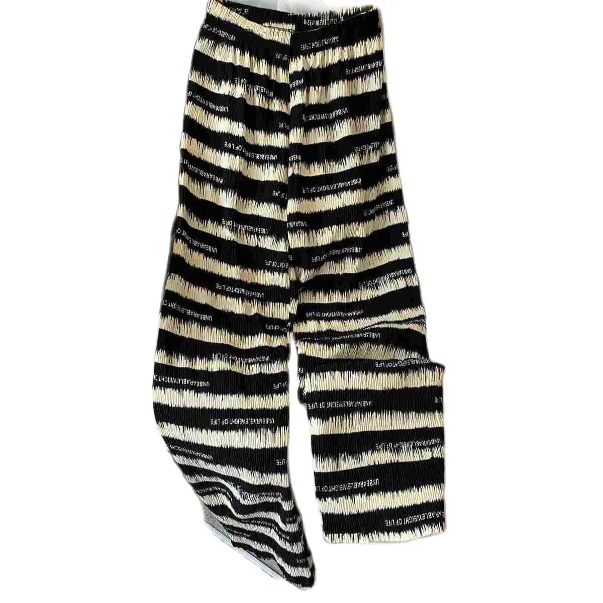 New Summer Thin Casual Pants Letter Stripe Straight Tube Pants Women Wide Leg Pants Sun Protection Air Conditioning Pants BC531
New Summer Thin Casual Pants Letter Stripe Straight Tube Pants Women Wide Leg Pants Sun Protection Air Conditioning Pants BC531