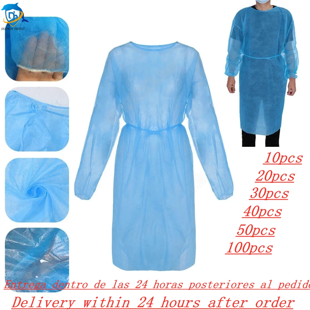 10/20/30/40/50 шт. одноразовая Защитная изоляционная одежда, защита от падения, водонепроницаемая, маслостойкая, защитная одежда для медсестер
10/20/30/40/50 шт. одноразовая Защитная изоляционная одежда, защита от падения, водонепроницаемая, маслостойкая, защитная одежда для медсестер