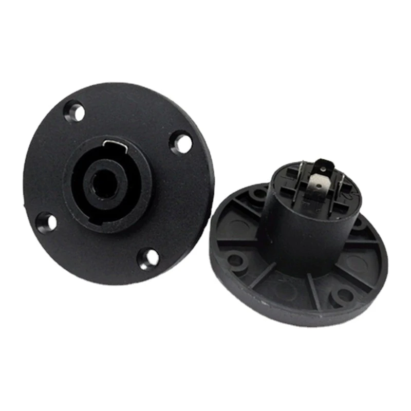 R91A Sturdy Connection Speaker Jack Twist Lock 4 Pole Round 4-Pin Panel Mount Speaker Twist Lock Female Speakon
R91A Sturdy Connection Speaker Jack Twist Lock 4 Pole Round 4-Pin Panel Mount Speaker Twist Lock Female Speakon