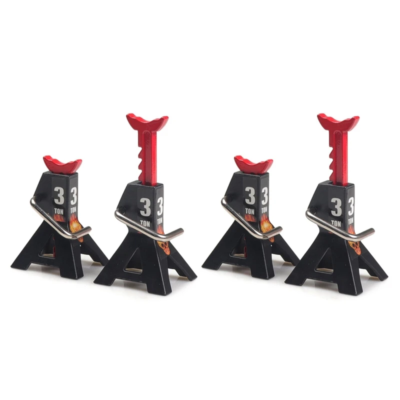 4PCS Metal 3 Ton Simulated Jack Repair Bracket Scene Tool Lifting Jack For 1/10 TRX4 D90 CC01 RC Climbing Car Black
4PCS Metal 3 Ton Simulated Jack Repair Bracket Scene Tool Lifting Jack For 1/10 TRX4 D90 CC01 RC Climbing Car Black