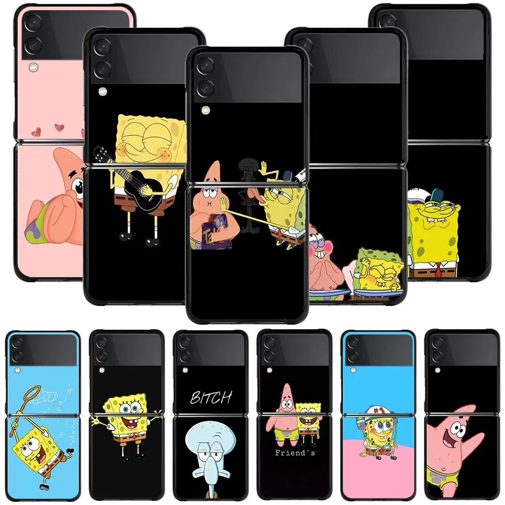 Black Spongebob Cartoon Phone Case For Samsung Galaxy Z Flip 3 ZFlip 3 5G Hard PC Cover ZF3 zflip3 Shockproof Fitted Coque
Black Spongebob Cartoon Phone Case For Samsung Galaxy Z Flip 3 ZFlip 3 5G Hard PC Cover ZF3 zflip3 Shockproof Fitted Coque
