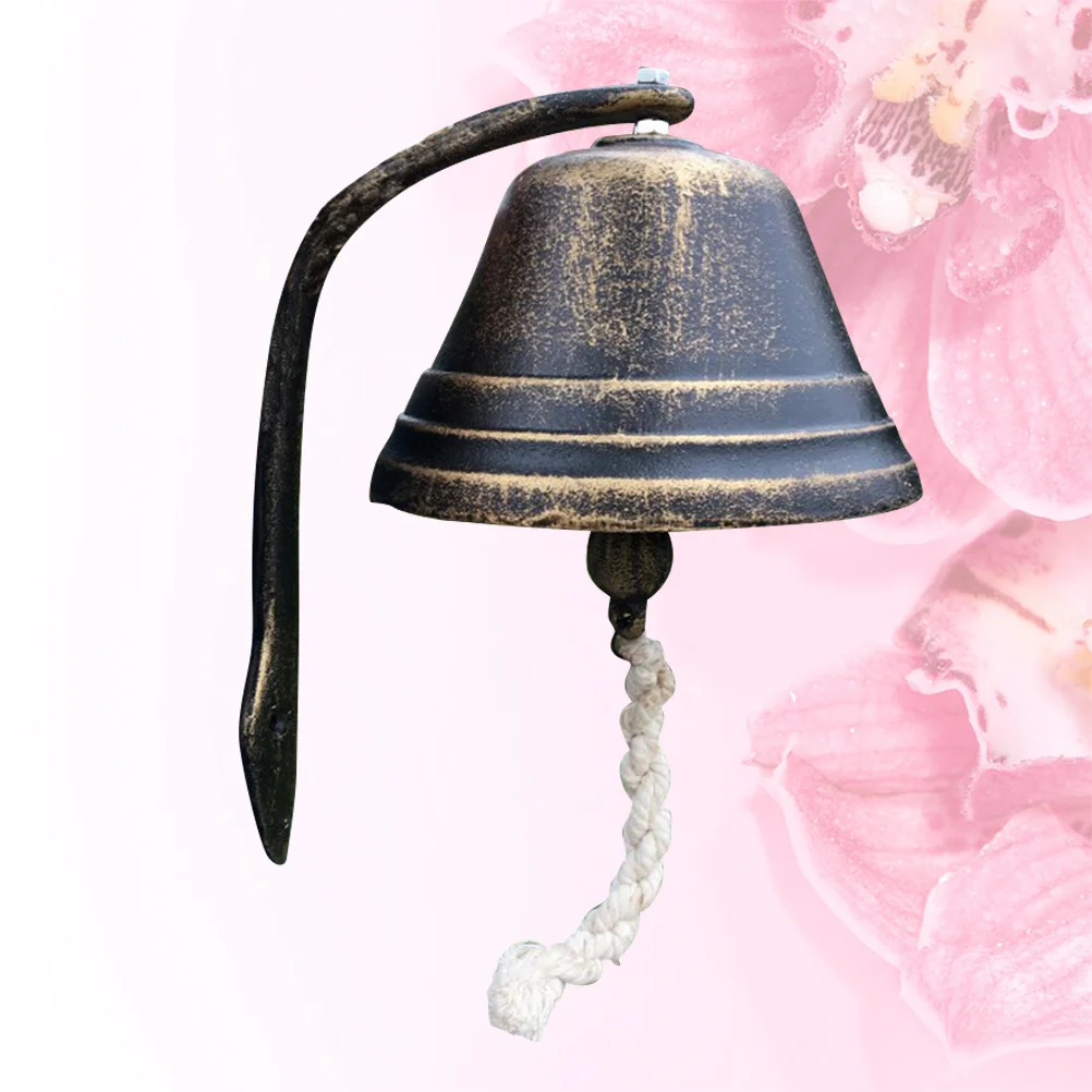 Bell Door Doorbell Iron Bells Cast Vintage Dinner Retro Wall Entry Chime Hanging Loud Outside Ring Bronze Outdoor Shaking
Bell Door Doorbell Iron Bells Cast Vintage Dinner Retro Wall Entry Chime Hanging Loud Outside Ring Bronze Outdoor Shaking