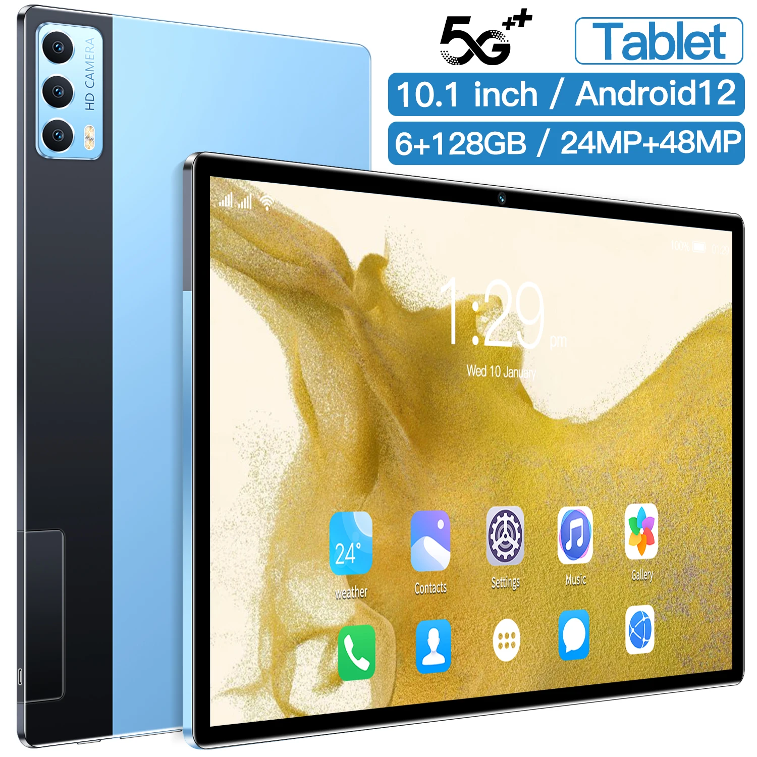 2022 New Android 12 8GB RAM 128GB ROM 11 inch 4k HD Screen tablet 5G Dual SIM Card or WIFI
2022 New Android 12 8GB RAM 128GB ROM 11 inch 4k HD Screen tablet 5G Dual SIM Card or WIFI