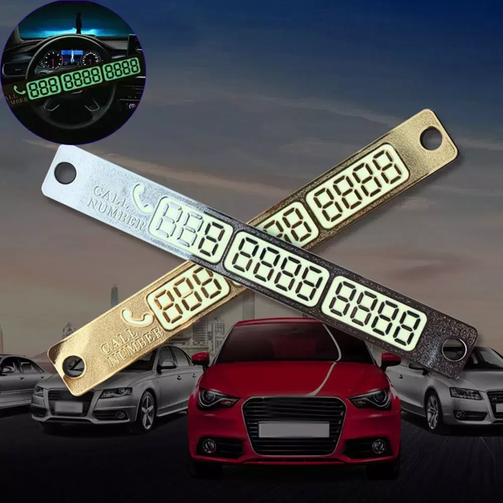 Car Parking Plate Luminous Sucker Phone Number Card Notification Auto Temporary Parking Card Interior Auto Products Accessories
Car Parking Plate Luminous Sucker Phone Number Card Notification Auto Temporary Parking Card Interior Auto Products Accessories