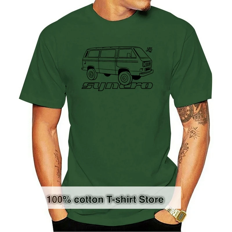 T-Shirt T3 Bus Syncro Detailiert Schriftzug Bus & Bug Leif Steil Summer O Neck Tops
T-Shirt T3 Bus Syncro Detailiert Schriftzug Bus & Bug Leif Steil Summer O Neck Tops
