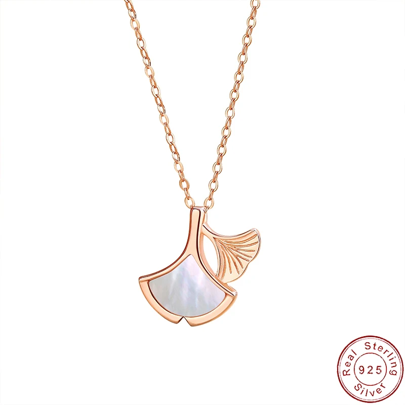 Ginkgo Leaf Necklace Female 925 Sterling Silver Summer Fritillary Clavicle Chain For Women Birthday Jewelry Gift+box 
Ginkgo Leaf Necklace Female 925 Sterling Silver Summer Fritillary Clavicle Chain For Women Birthday Jewelry Gift+box