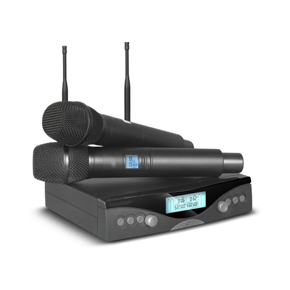 Wireless Microphone G-MARK G320AM Professional UHF 2 Channels Karaoke Mic Handheld Automatic Frequency Adjustable 100M
Wireless Microphone G-MARK G320AM Professional UHF 2 Channels Karaoke Mic Handheld Automatic Frequency Adjustable 100M