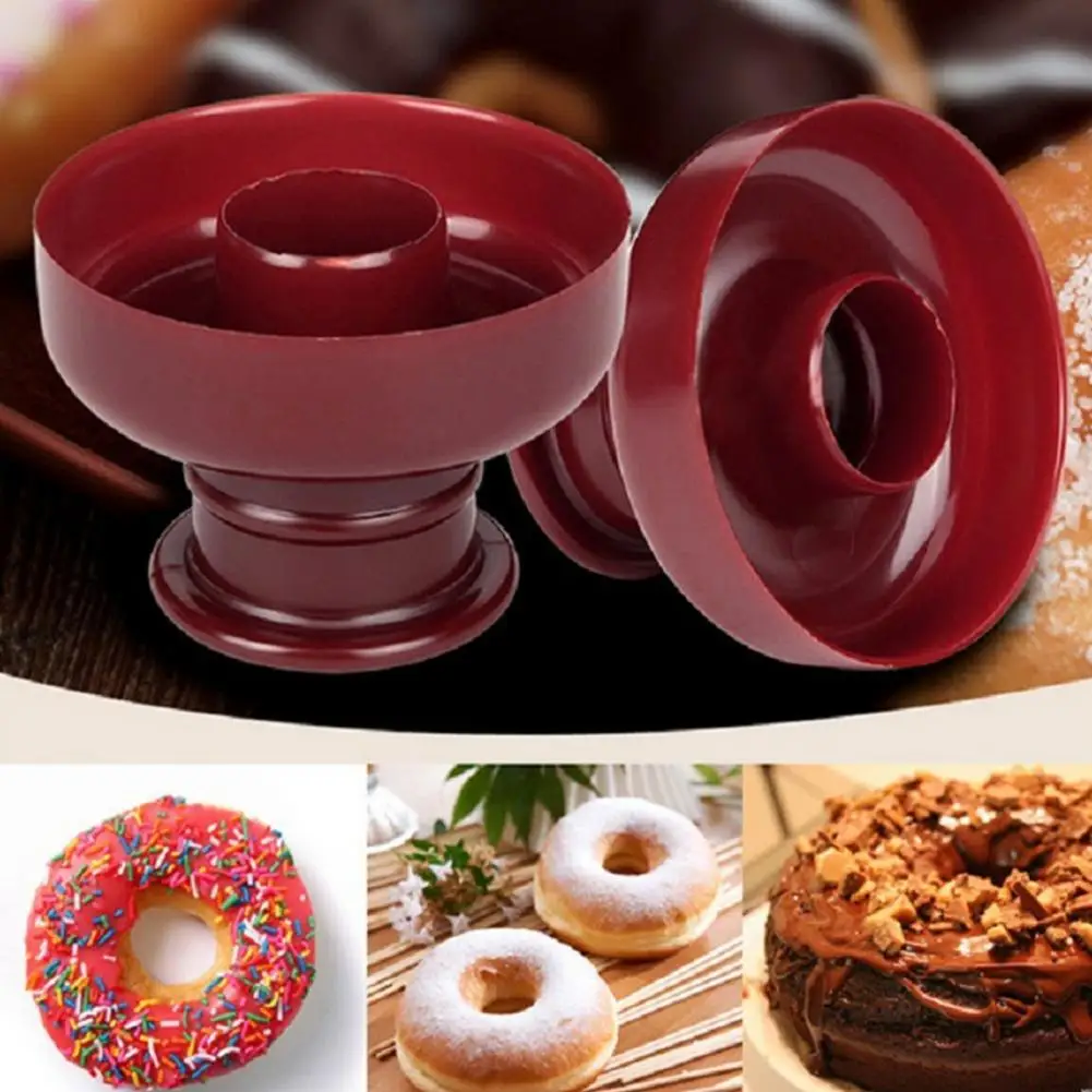 DIY Donut Cutting Mold Non-stick Donut Mold Plastic Premium Practical Baking Donut Maker Kitchen Tools
DIY Donut Cutting Mold Non-stick Donut Mold Plastic Premium Practical Baking Donut Maker Kitchen Tools