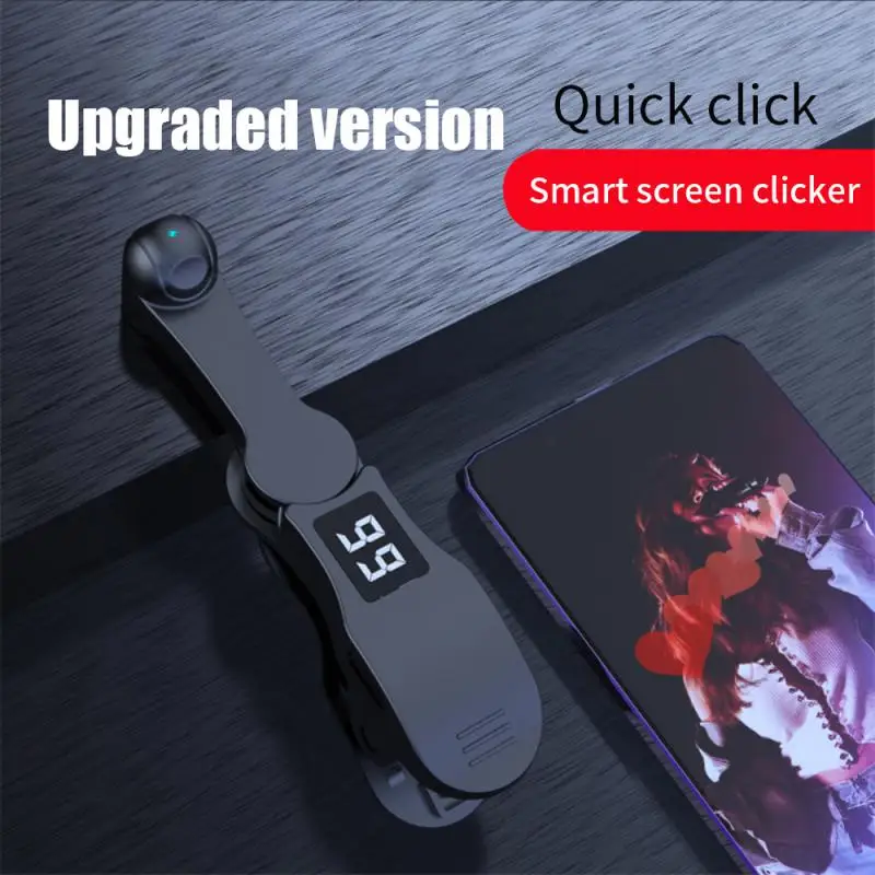 Adjustable Auto Clicker Device USB Mobile Phone Physical Simulation Clip Screen for Tablet Video Live Broadcasts Reward Tasks 
Adjustable Auto Clicker Device USB Mobile Phone Physical Simulation Clip Screen for Tablet Video Live Broadcasts Reward Tasks