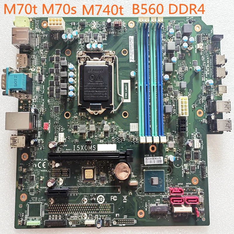 B560 DDR4 LGA1200 For Lenovo ThinkCentre M70t M70s m740t Motherboard I5X0MS Full Tested Original
B560 DDR4 LGA1200 For Lenovo ThinkCentre M70t M70s m740t Motherboard I5X0MS Full Tested Original