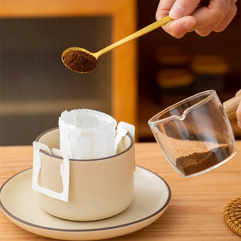 200pcs Hanging Ear Coffee Filter Paper Filter Paper Bag Filter Coffee Powder Filter Bag Portable Drip Hand Brew Filter Cup Paper
200pcs Hanging Ear Coffee Filter Paper Filter Paper Bag Filter Coffee Powder Filter Bag Portable Drip Hand Brew Filter Cup Paper