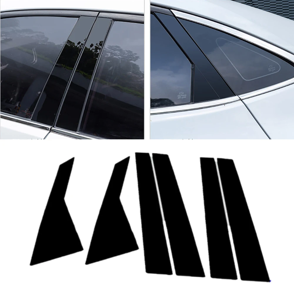 6 Pcs Car Window Pillar Posts Door Trim Sticker Protecor Cover Glossy Black for HYUNDAI GENESIS G80 Sedan 2015 - 2022 Styling
6 Pcs Car Window Pillar Posts Door Trim Sticker Protecor Cover Glossy Black for HYUNDAI GENESIS G80 Sedan 2015 - 2022 Styling