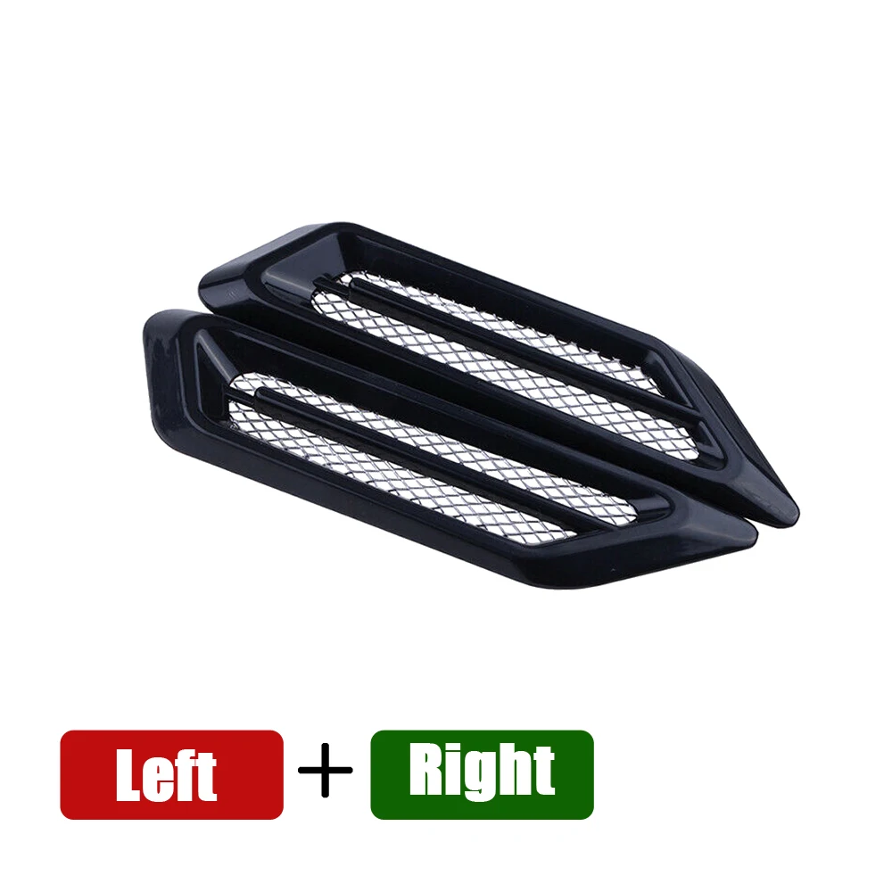 2pcs Black Universal Car Auto Air Flow Fender Side Mesh Vent Decoration Sticker Body Kits
2pcs Black Universal Car Auto Air Flow Fender Side Mesh Vent Decoration Sticker Body Kits