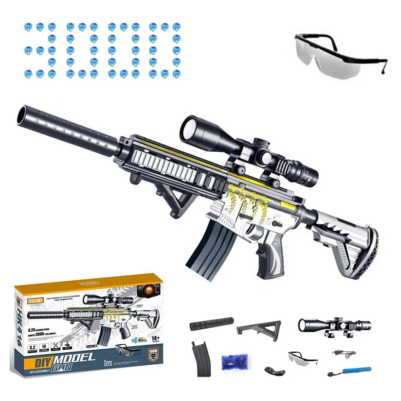 Гелевый бластерный пистолет, пневматический пистолет Toyboy Aldult, водяные Бомбочки для активного отдыха, оружие, Электрический высокоскоростн...
Гелевый бластерный пистолет, пневматический пистолет Toyboy Aldult, водяные Бомбочки для активного отдыха, оружие, Электрический высокоскоростн...