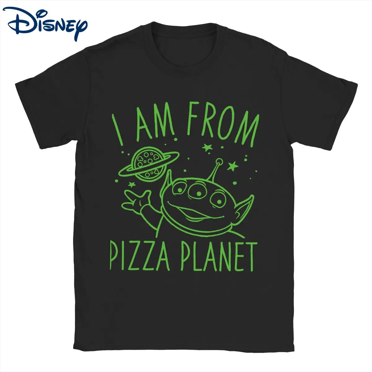 Disney Alien Pizza Planet комикс ретро История игрушек мультфильма Футболка мужская хлопковая Винтажная футболка футболки с округлым вырезом Топы с к...
Disney Alien Pizza Planet комикс ретро История игрушек мультфильма Футболка мужская хлопковая Винтажная футболка футболки с округлым вырезом Топы с к...