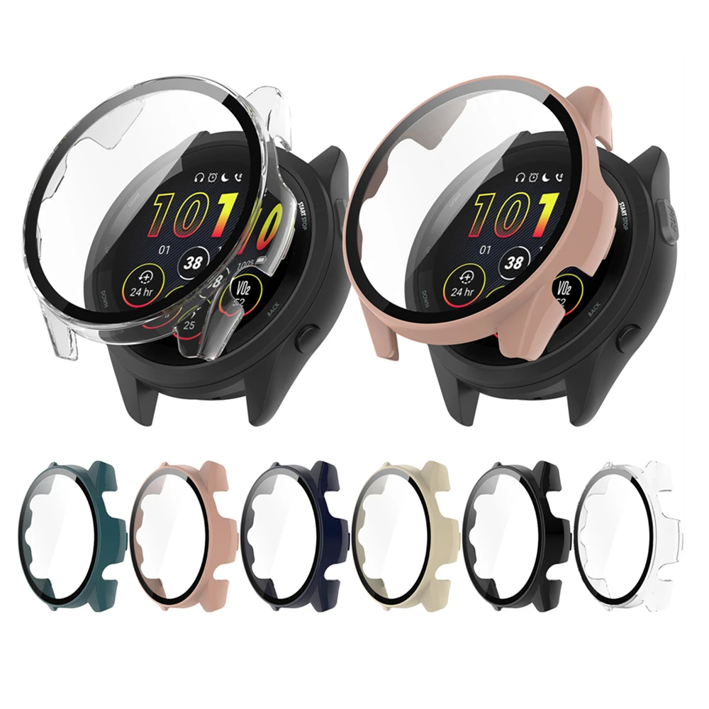 Case Cover and Tempered Glass Screen Protector For Garmin Forerunner 265 265S Frame High Quality PC Slim Protective F265 F265S A
Case Cover and Tempered Glass Screen Protector For Garmin Forerunner 265 265S Frame High Quality PC Slim Protective F265 F265S A