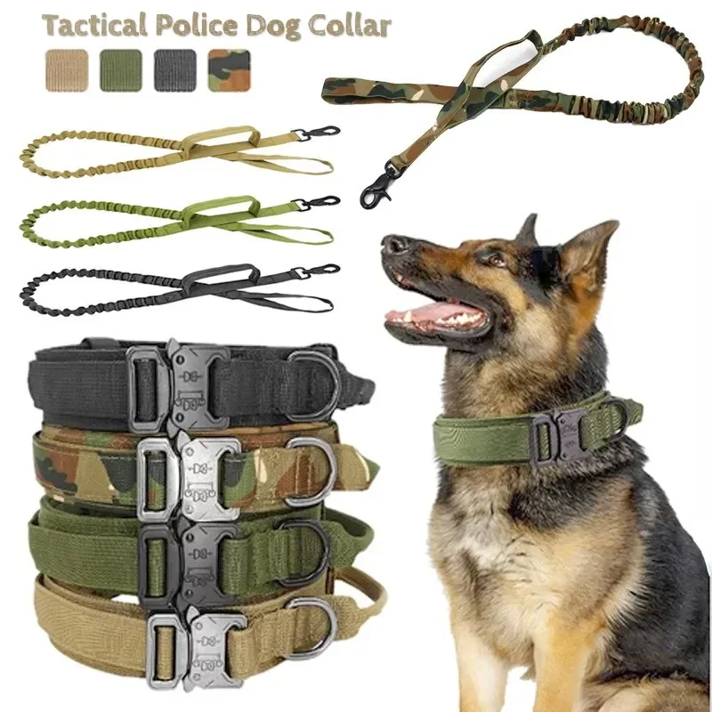 Set German Large Pet Military Tactical Leash Adjustable Leash Durable Collar Shepherd Collar Accessories Dog Training Dog Medium
Set German Large Pet Military Tactical Leash Adjustable Leash Durable Collar Shepherd Collar Accessories Dog Training Dog Medium