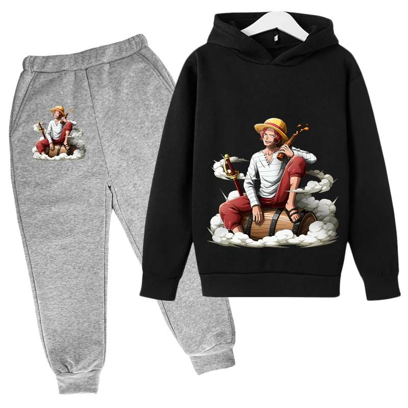 2023 ONE PIECE Cartoon Luffy Solon Aslo Children Spring Fall Hoodie Pants Boys And Girls Casual Cute Pants Printed Hoodie Set
2023 ONE PIECE Cartoon Luffy Solon Aslo Children Spring Fall Hoodie Pants Boys And Girls Casual Cute Pants Printed Hoodie Set