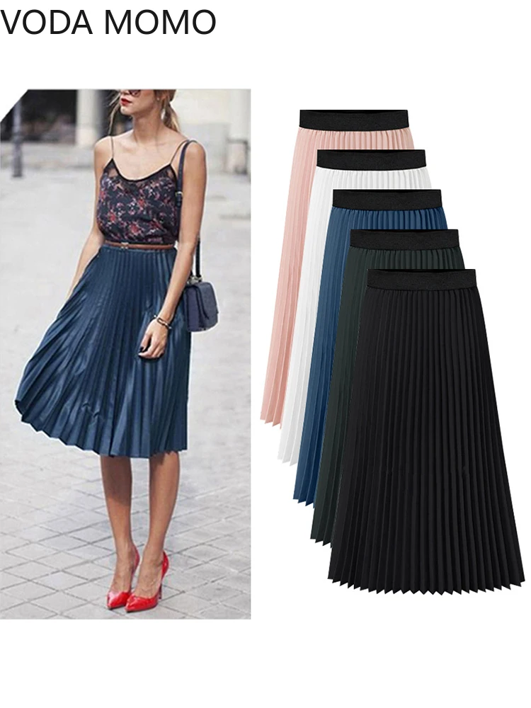 Pleated Skirt Womens Summer 2022 High Waist Pleated Tutu Elegant Chiffon Skirt Femme Black Ladies Midi Skirt Faldas Para Niñas
Pleated Skirt Womens Summer 2022 High Waist Pleated Tutu Elegant Chiffon Skirt Femme Black Ladies Midi Skirt Faldas Para Niñas