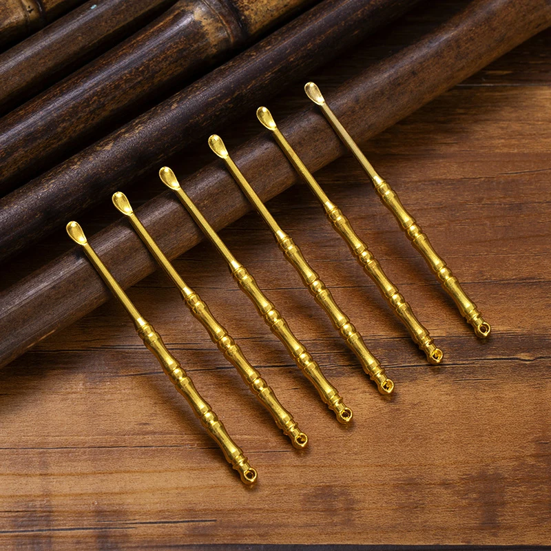 1Pcs Ear Cleaner Ear Wax Pickers Brass Earpick Wax Remover Curette Ear Pick Cleaner Ear Cleaner Spoon Care Ear Clean Tool
1Pcs Ear Cleaner Ear Wax Pickers Brass Earpick Wax Remover Curette Ear Pick Cleaner Ear Cleaner Spoon Care Ear Clean Tool
