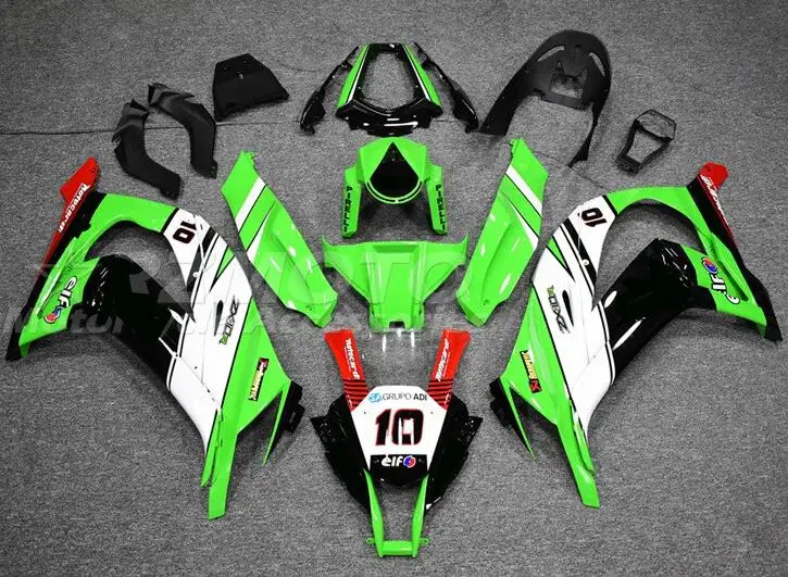 Комплект обтекателей из АБС-пластика, 4 подарка, подходит для Kawasaki Ninja ZX-10R 2011 2012 2013 2014 2015 ZX10R 11 12 13 14 15, комплект кузова с номером 10
Комплект обтекателей из АБС-пластика, 4 подарка, подходит для Kawasaki Ninja ZX-10R 2011 2012 2013 2014 2015 ZX10R 11 12 13 14 15, комплект кузова с номером 10