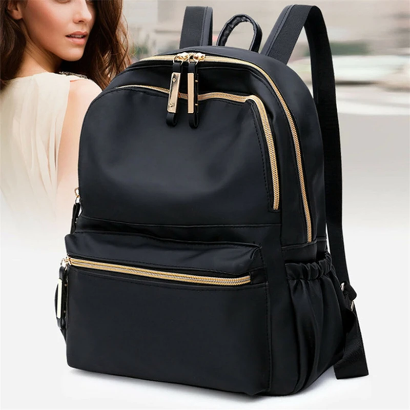 Women Anti-theft Backpack Waterproof Fabric Large Female Shoulder Bag Large Capacity Simple Style Casual Travel Bags
Women Anti-theft Backpack Waterproof Fabric Large Female Shoulder Bag Large Capacity Simple Style Casual Travel Bags