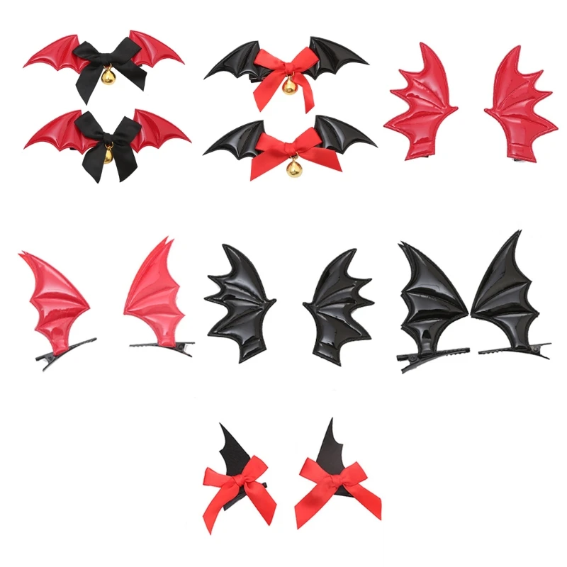 Novelty Bat Wing Barrette Party Props Devil Hair Clips Halloween Cosplay Costume 
Novelty Bat Wing Barrette Party Props Devil Hair Clips Halloween Cosplay Costume