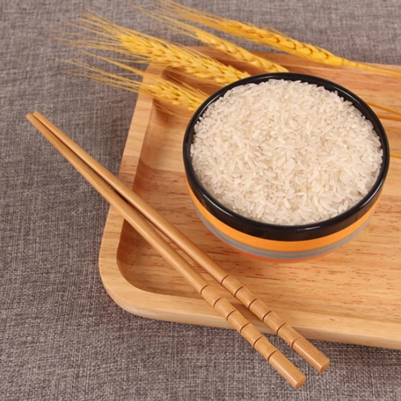 

Pure manual Natural Bamboo Wood Chopsticks Healthy Chinese Carbonization Chop Sticks Reusable Hashi Sushi Food Stick Tableware