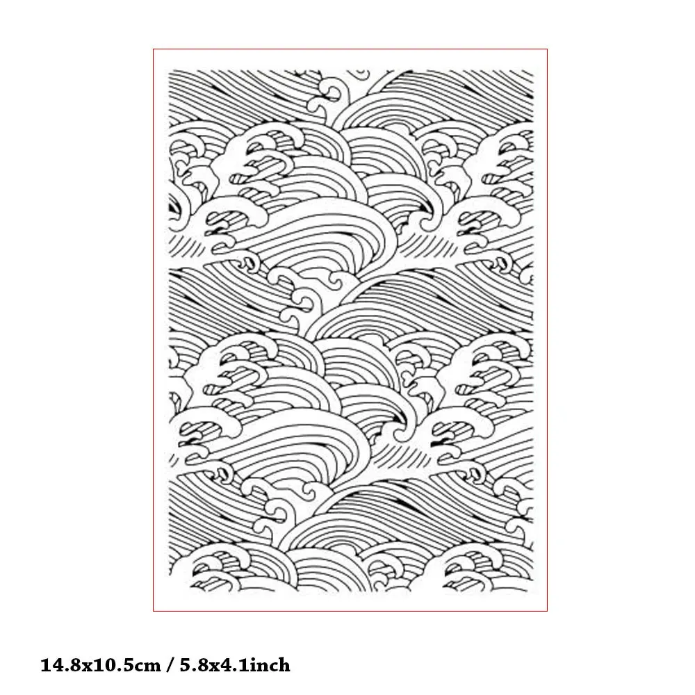 Clouds Waves Spray Mold Craft Embossing Stencil for Scrapbooking Handmade Tool Diy Album Model Punch Blade Decoration Template
Clouds Waves Spray Mold Craft Embossing Stencil for Scrapbooking Handmade Tool Diy Album Model Punch Blade Decoration Template