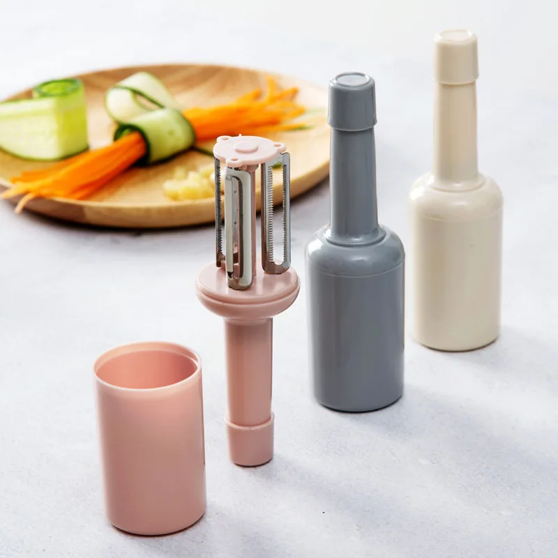 Stainless Steel Multifunctional Peeler With Cover Fruits Vegetables Grinder Grater Creative Kitchen Accessories Cooking Tools
Stainless Steel Multifunctional Peeler With Cover Fruits Vegetables Grinder Grater Creative Kitchen Accessories Cooking Tools