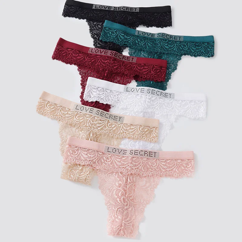 Women Lace Thong Sexy T-Back Underwear Ladies Underpants Intimates Low-Rise G-strings Breathable Women's Panties Sexy Lingerie
Women Lace Thong Sexy T-Back Underwear Ladies Underpants Intimates Low-Rise G-strings Breathable Women's Panties Sexy Lingerie