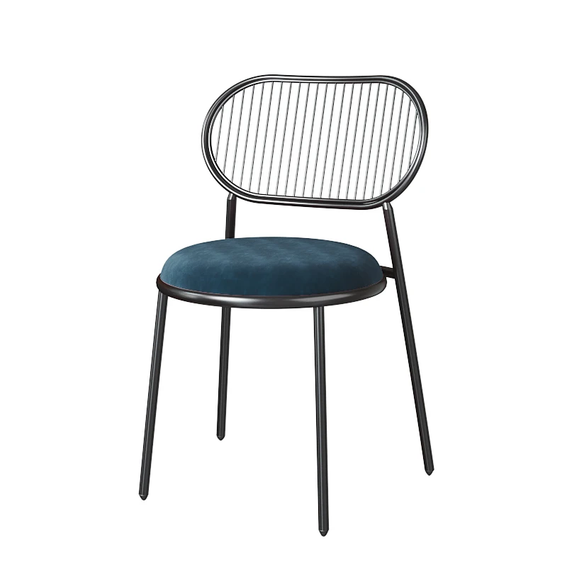 

Круглый обеденный стул в скандинавском стиле для кухни, лофт, спинка для гостиной, стул из ротанга для ожидания, барный стул, мягкая мебель д...