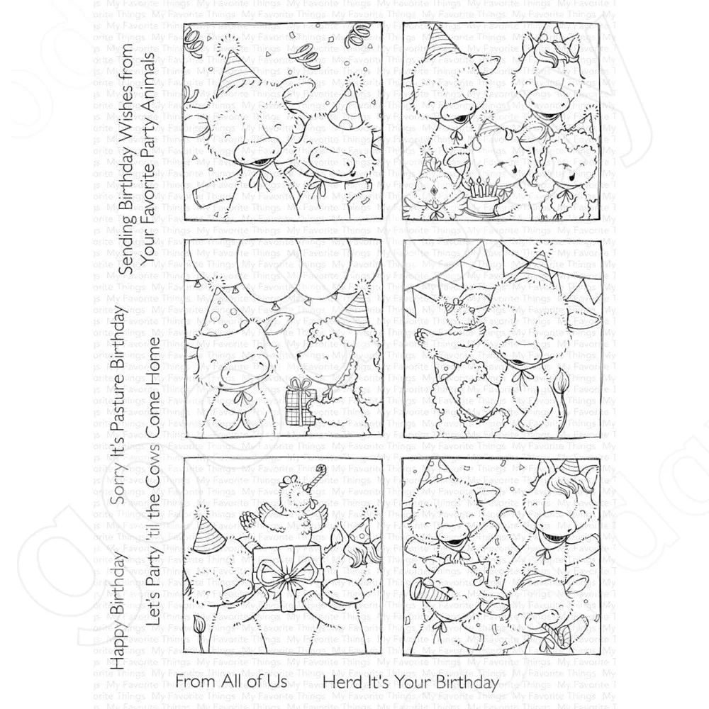 New Arrival Happy Birthday Herd Clear Stamps Scrapbook Diary Decoration Stencil Embossing Template Diy Greeting Card Handmade
New Arrival Happy Birthday Herd Clear Stamps Scrapbook Diary Decoration Stencil Embossing Template Diy Greeting Card Handmade
