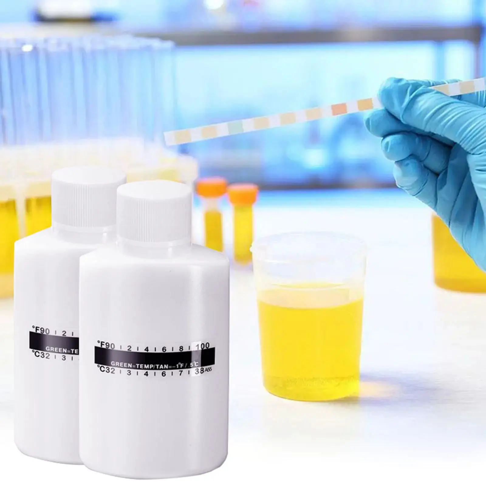 Durable Temperature Test Strips Urine Complete Kit Easy To Use Include Empty Bottles No Odd Smell Paper Plastic
Durable Temperature Test Strips Urine Complete Kit Easy To Use Include Empty Bottles No Odd Smell Paper Plastic