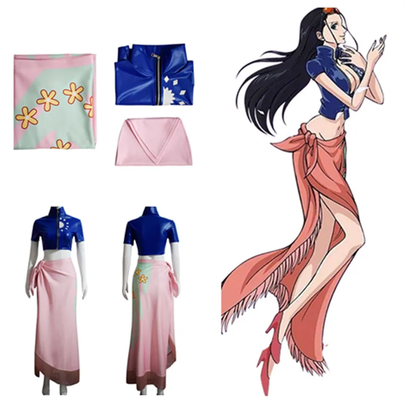 Anime One Piece Nico Robin Cosplay Costume Women Kimono Dress Skirt Outfits Halloween Carnival Suit
Anime One Piece Nico Robin Cosplay Costume Women Kimono Dress Skirt Outfits Halloween Carnival Suit