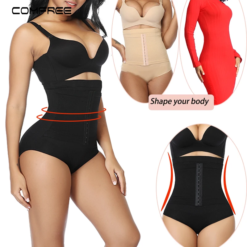 Women Seamless Shaperwear Underwear High Waist Trainer Tummy Control Body Shaper Corset Butt Lifter Fajas Colombianas
Women Seamless Shaperwear Underwear High Waist Trainer Tummy Control Body Shaper Corset Butt Lifter Fajas Colombianas