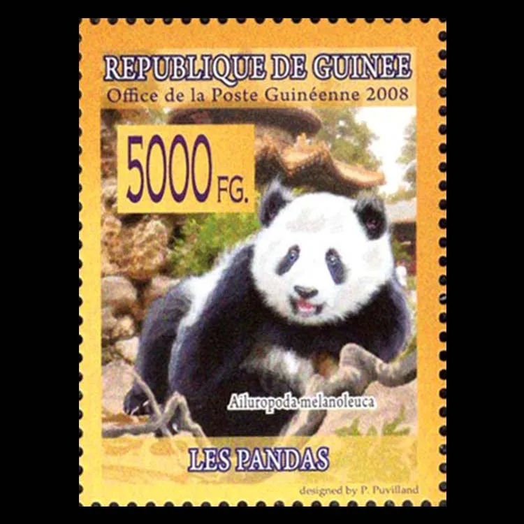 Guinea Post Stamp,Panda Stamp,Animal Stamp,High Quaility,Real Original,Good Condition Collection,MNH
Guinea Post Stamp,Panda Stamp,Animal Stamp,High Quaility,Real Original,Good Condition Collection,MNH