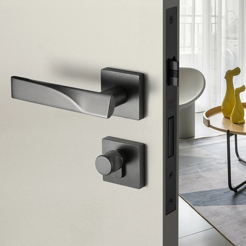 Gold European Style Door Lock Indoor Bedroom Mute Split Modern Solid Wood Room Door Lock Black Steel Brushed Security Door Lock
Gold European Style Door Lock Indoor Bedroom Mute Split Modern Solid Wood Room Door Lock Black Steel Brushed Security Door Lock