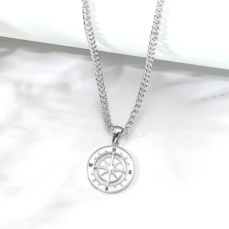 New Hip Hop Fashion Compass Compass Pendant Necklace for Women Men Punk Party Jewelry
New Hip Hop Fashion Compass Compass Pendant Necklace for Women Men Punk Party Jewelry