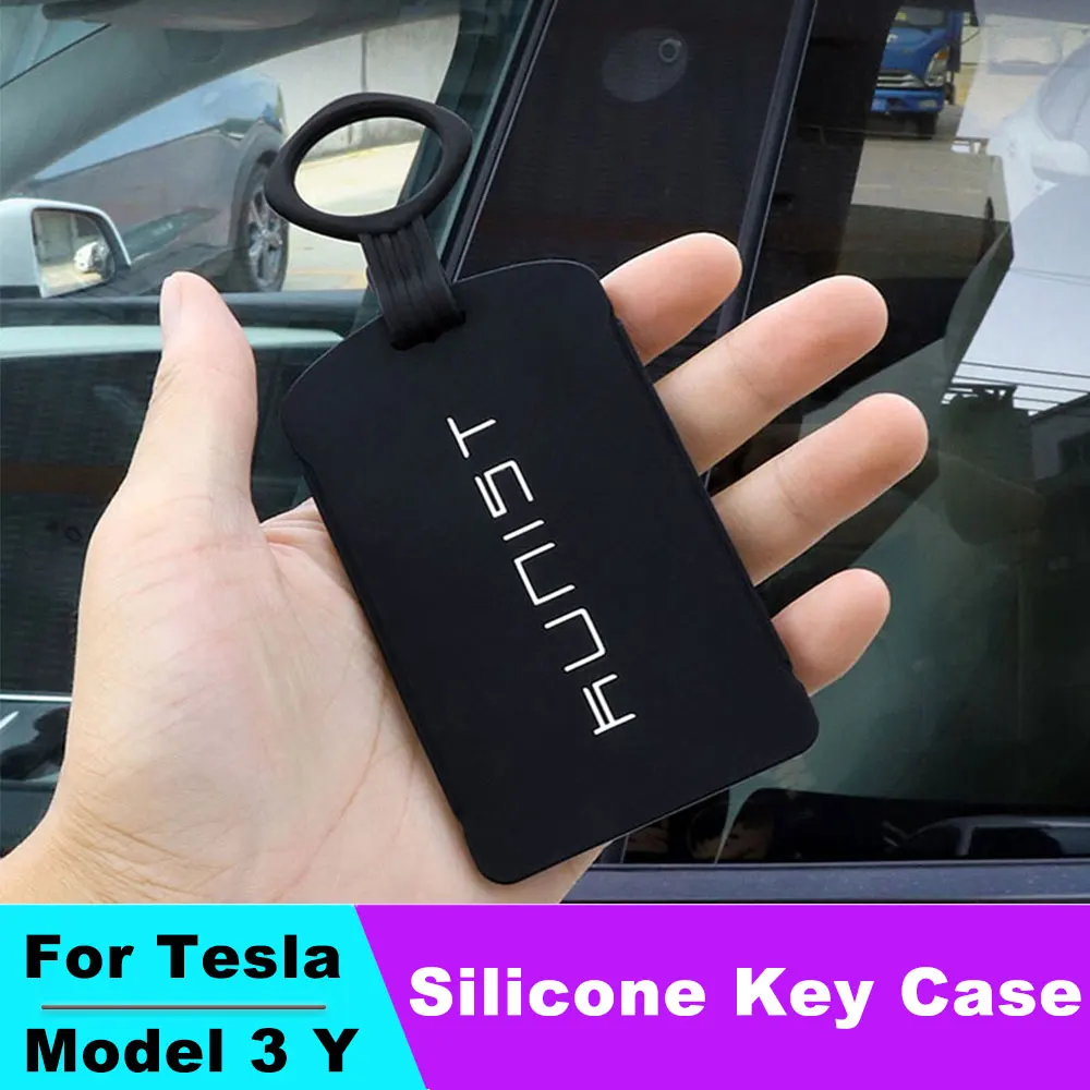 Silicone Key Case Key Card Holder Protector Cover For Tesla Model 3 Model Y Card Holder Car Accessories
Silicone Key Case Key Card Holder Protector Cover For Tesla Model 3 Model Y Card Holder Car Accessories