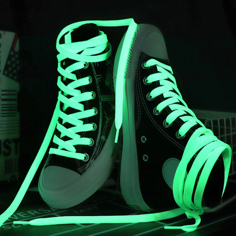 2Pcs Luminous Shoelaces for Men Women Flat Sneakers Canvas Shoe Laces Glow In The Dark Night Color Fluorescent Shoelace 103 cm
2Pcs Luminous Shoelaces for Men Women Flat Sneakers Canvas Shoe Laces Glow In The Dark Night Color Fluorescent Shoelace 103 cm